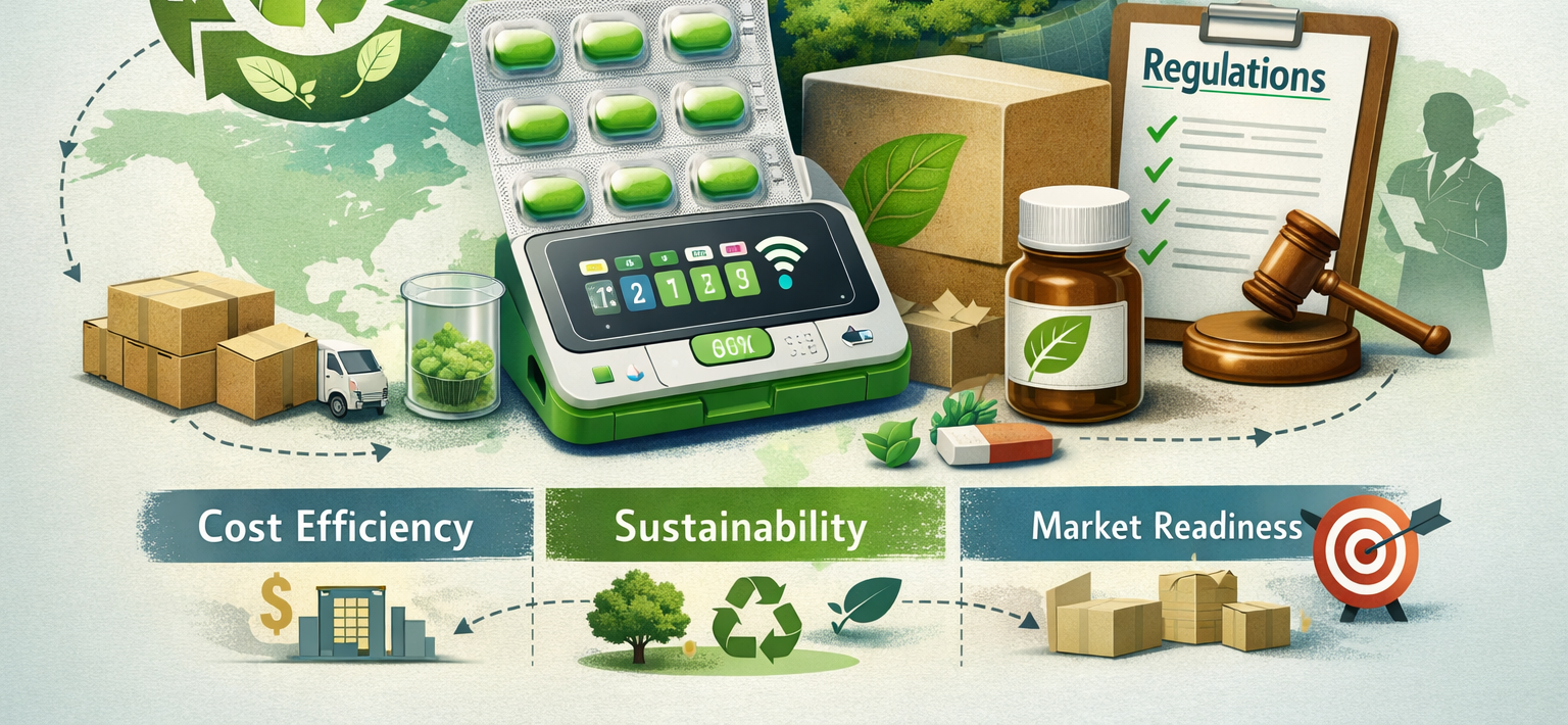 Sustainable pharmaceutical packaging