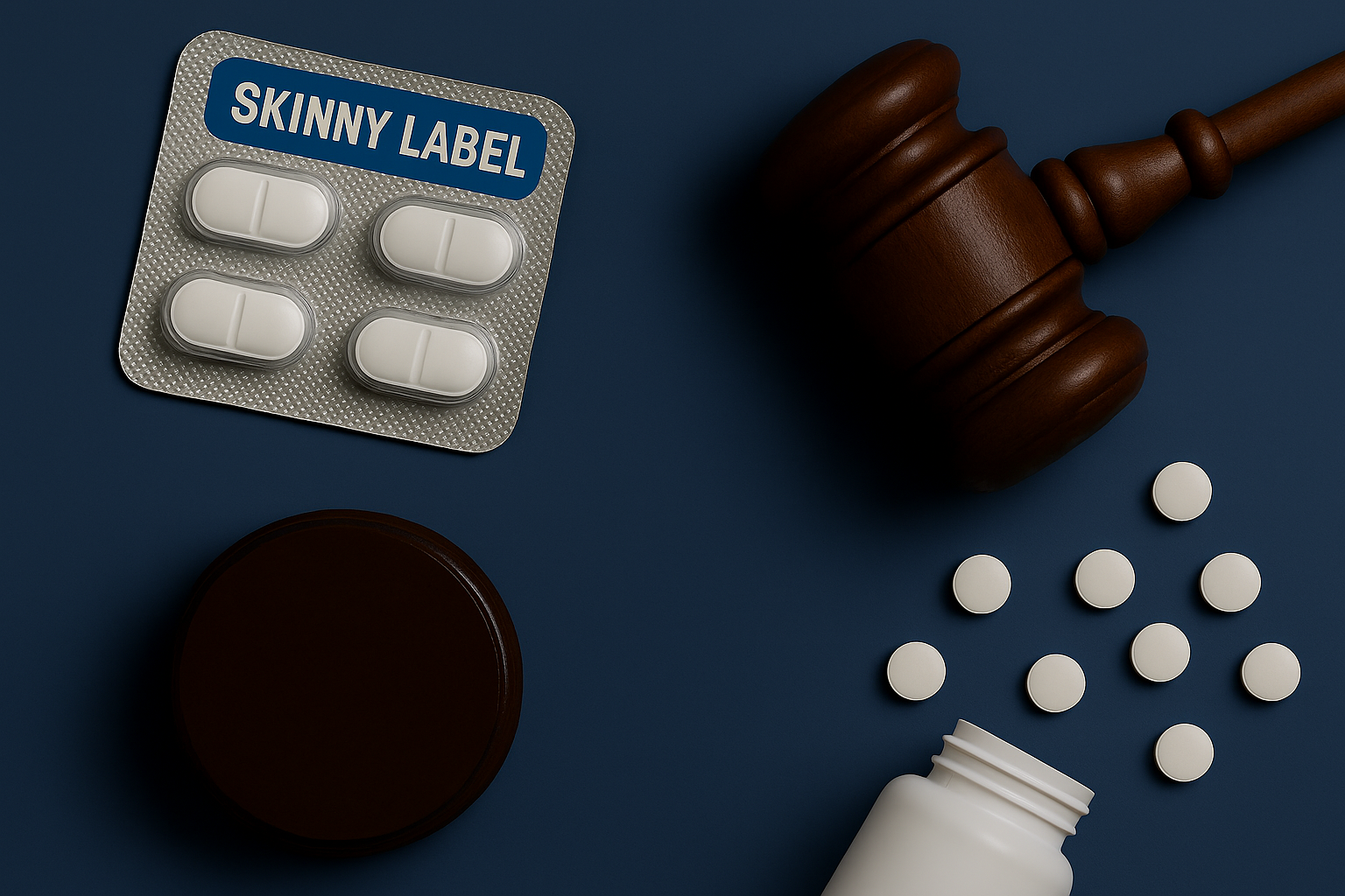 Skinny labels and generic drug disputes